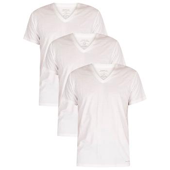 Calvin Klein 3 PACK - tricou pentru bărbați NB4012E-100 XL