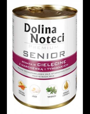 DOLINA NOTECI Premium Senior cu carne de vită, morcovi și cimbru 400g