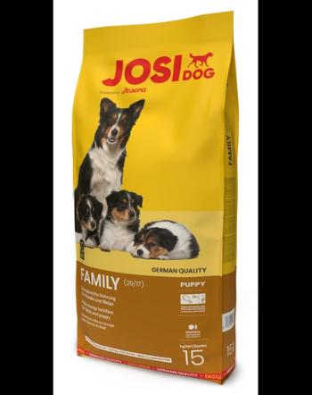 JOSERA JosiDog Family 15 kg hrana pentru catelusi si femele gestante