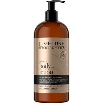 Eveline Cosmetics Organic Gold balsam de corp hidratant cu aloe vera 500 ml