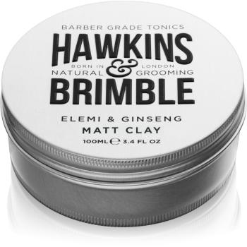 Hawkins & Brimble Natural Grooming Elemi & Ginseng pomadă matifiantă pentru păr 100 ml