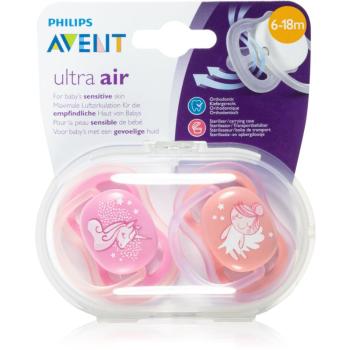Philips Avent Soother Ultra Air 6-18 m suzetă Mix Pink 2 buc