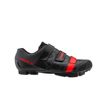 
                 GAERNE Pantofi de ciclism - LASER MTB - roșu/negru  
            