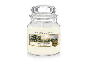 Yankee Candle Lumânare aromatică Classic mica Twinkling Lights 104 g