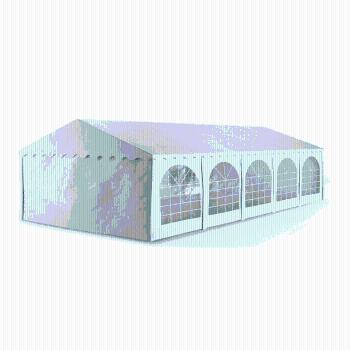 Blumfeldt Sommerfest, 5 x 10 m, 500 g / mp, cort de petrecere, PVC, rezistent la apă, galvanizat