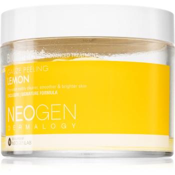 Neogen Dermalogy Bio-Peel+ Gauze Peeling Lemon discuri pentru indepartarea impuritatilor pentru strălucirea și netezirea pielii 30 buc