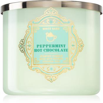 Bath & Body Works Peppermint Hot Chocolate lumânare parfumată 411 g