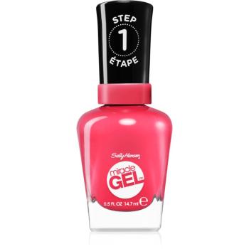 Sally Hansen Miracle Gel™ gel de unghii fara utilizarea UV sau lampa LED culoare 220 Pink Tank 14,7 ml