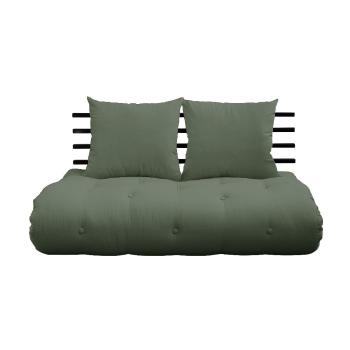Canapea extensibilă Karup Design Shin Sano Black/Olive Green, verde