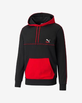 Puma CLSX Piped Hanorac Negru Roșu