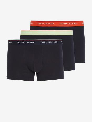 Tommy Hilfiger Premium Essentials Trunk Boxeri, 3 bucăți Negru