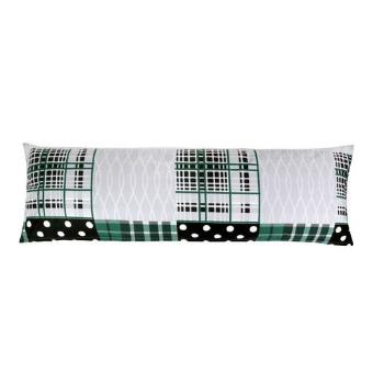 Față de pernă Bellatex pentru perna de relaxare Patchwork verde, 50 x 145 cm, 50 x 145 cm