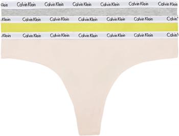 Calvin Klein 3 PACK - tanga pentru femei PLUS SIZE QD3800E-13X 3XL