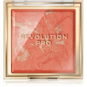 Revolution PRO Lustre blush cu efect iluminator culoare Peach 11 g