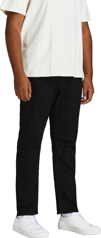 Jack&Jones PLUS Blugi pentru bărbați JJIGLENN Slim Fit 12196266 Black Denim 52/32