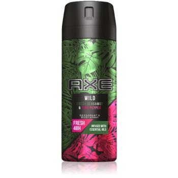 Axe Wild Fresh Bergamot & Pink Pepper spray şi deodorant pentru corp 150 ml