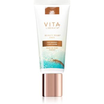 Vita Liberata Beauty Blur Face crema tonica radianta cu efect de netezire culoare Dark 30 ml