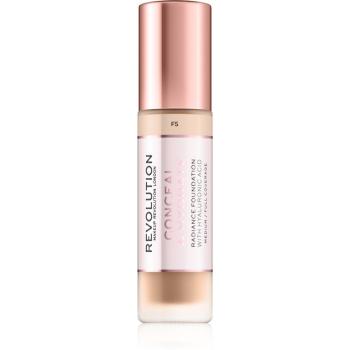 Makeup Revolution Conceal & Hydrate machiaj ușor de hidratare culoare F5 23 ml