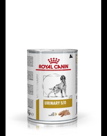 ROYAL CANIN Dog Urinary S/O 410 g hrana umeda dietetica pentru caini adulti cu afectiuni ale tractului urinar inferior