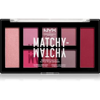NYX Professional Makeup Matchy-Matchy paletă cu farduri de ochi culoare 05 Berry Mauve 15 g
