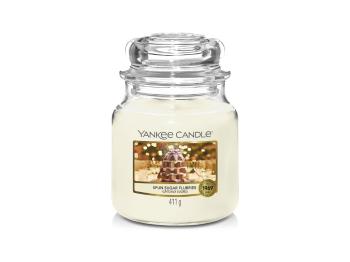 Yankee Candle Lumânare aromatică Classic medie Spun Sugar Flurries 104 g