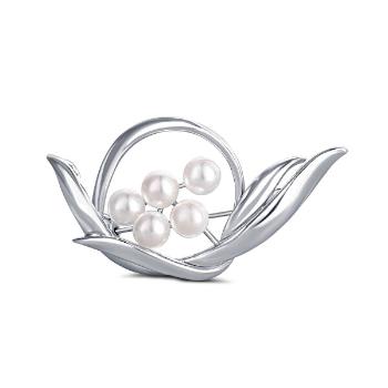 JwL Luxury Pearls Broșă perlă 2in1 cu perle adevărate JL0631