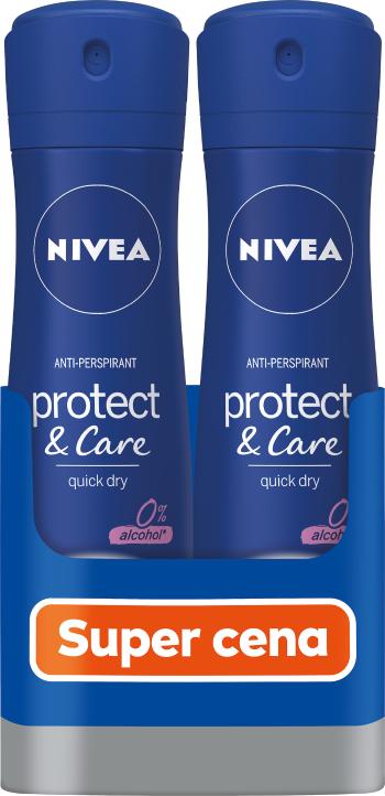 Nivea Spray antiperspirant Protect & Care 2 x 150 ml