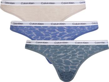 Calvin Klein 3 PACK - chiloți pentru femei Brazilian QD5068E-GP8 L