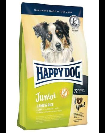 HAPPY DOG Junior miel și orez 10kg