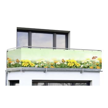 Paravan pentru balcon  din plastic 500x85 cm Butterfly – Maximex