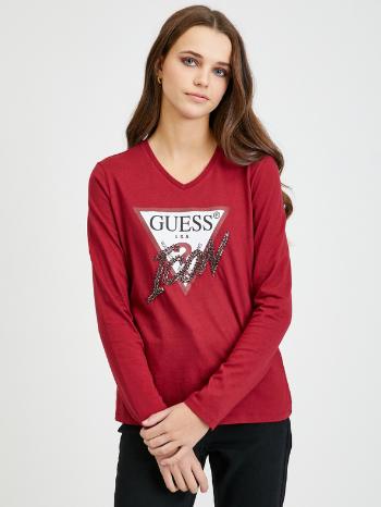 Guess Icon Tricou Roșu