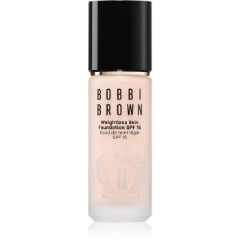 Bobbi Brown Weightless Skin Foundation SPF 15 machiaj persistent cu efect de hidratare culoare Alabaster 30 ml