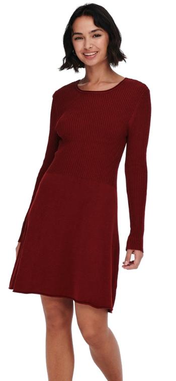 ONLY Rochie pentru femei ONLALMA Regular Fit 15185761 Merlot XS