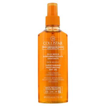 Collistar Ulei pentru bronzare SPF 15 (Supertanning Moisturizing Dry Oil) 200 ml