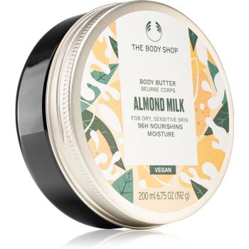 The Body Shop Almond Milk unt de corp hranitor pentru piele uscata si sensibila 200 ml