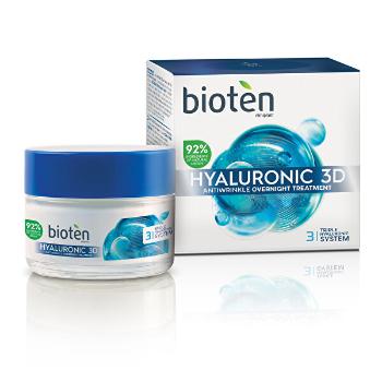 bioten Cremă de noapte anti-ridHyaluronic 3D (Antiwrinkle Overnight Treatment) 50 ml