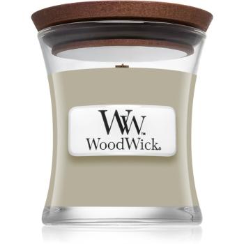 Woodwick Fireside Au Coin Du Feu lumânare parfumată  cu fitil din lemn 85 g