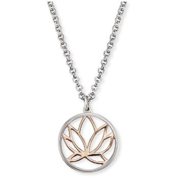 Engelsrufer Colier de argint cu floare de lotus ERN-LILLOTUS