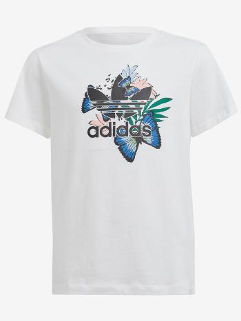 adidas Originals Tricou pentru copii Alb