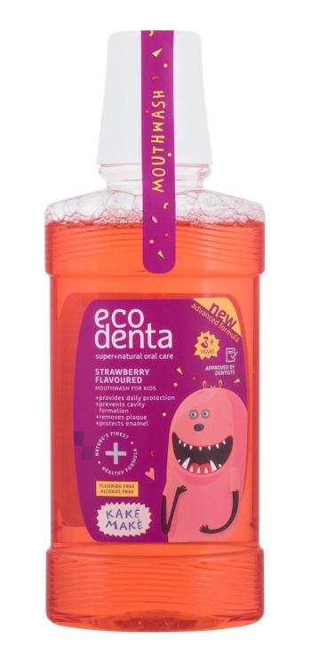 Ecodenta Apă de gură cu aromă de căpșuni pentru copii Super+Natural Oral Care (Strawberry Flavoured Mouthwash For Kids) 250 ml