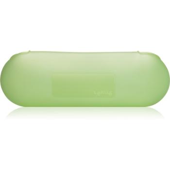 Lékué Reusable Baguette Case ambalaj din silicon pentru garnisirea baghetelor culoare Translucent Green 1 buc