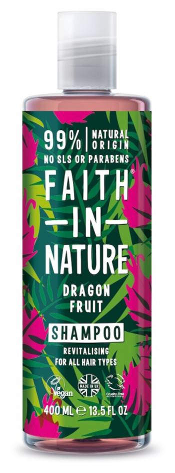 Faith in Nature RevitaȘampon natural revitalizant pentru toate tipurile de păr Dragon fruit ({{Revita 400 ml