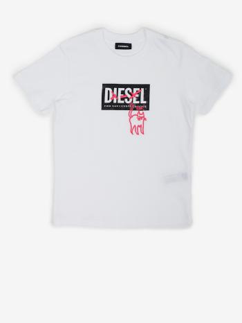 Diesel Tricou pentru copii Alb