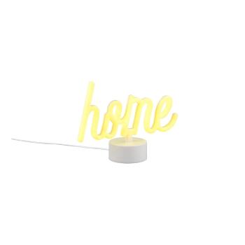 Decorațiune luminoasă neon galbenă 1 W Casa – Trio