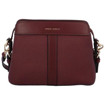 David Jones Geantă crossbody pentru femei 6812-2 Bordeaux