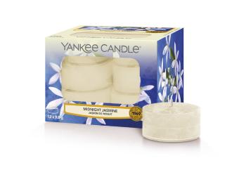 Yankee Candle Lumânări aromatice de ceai Midnight Jasmine 12 x 9,8 g