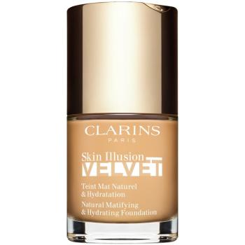 Clarins Skin Illusion Velvet machiaj lichid cu un finisaj mat cu efect de nutritiv culoare 105.5W 30 ml