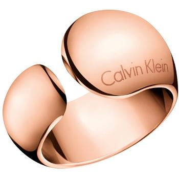 Calvin Klein Inel din oțel placat cu aur roz Informal KJ6GPR1001 55 mm