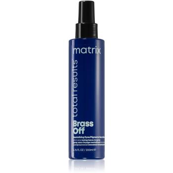 Matrix Brass Off spray pentru păr neutralizeaza tonurile de galben 200 ml