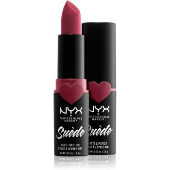 NYX Professional Makeup Suede Matte  Lipstick ruj mat culoare 34 Vintage 3.5 g